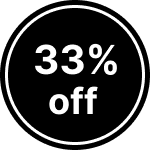 33% discount